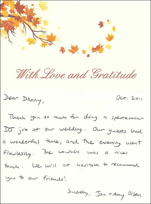 Jon & Amy Olsen Letter.