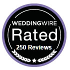 Wedding Wire rated.