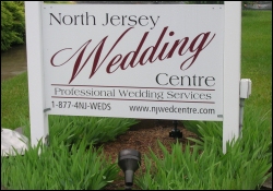 Click to see a full-size image of the North Jersey Wedding Centre sign.